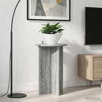 vidaXL Plantenstand 2 pcs Grijs sonoma Ø40 x 60 cm Bewerkt, Verzenden, Nieuw