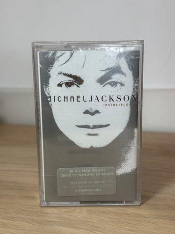 Michael Jackson - Invincible - Sealed EU tape - Cassette