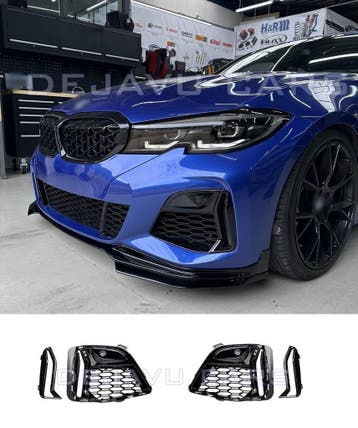Voorbumper roosters voor BMW 3 Serie G20 / G21 M Pakket, Ophalen of Verzenden