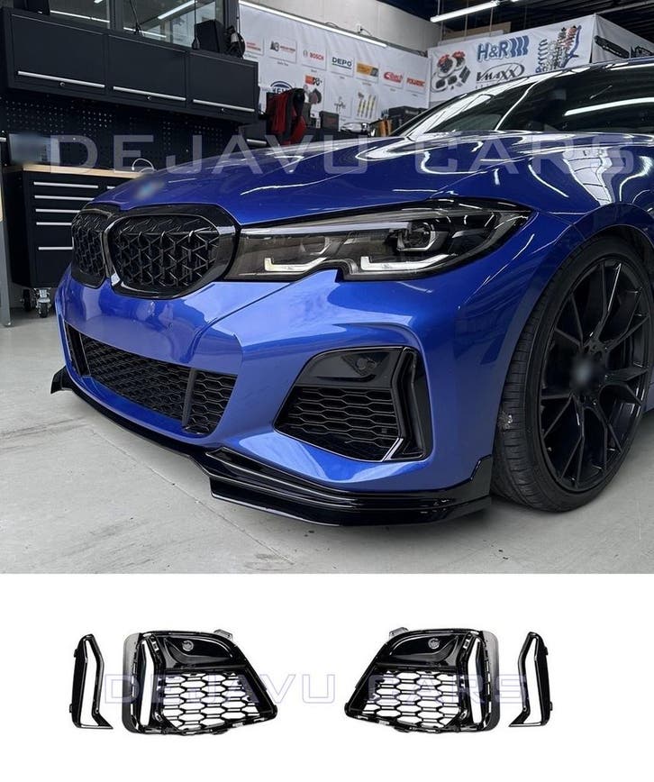 Voorbumper roosters voor BMW 3 Serie G20 / G21 M Pakket, Auto diversen, Tuning en Styling, Ophalen of Verzenden