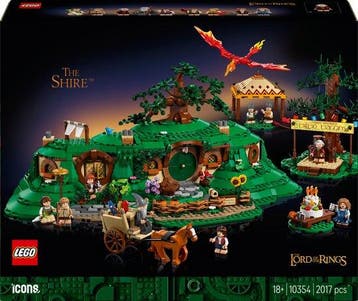 LEGO Icons The Lord of the Rings The Shire - 10354, Verzenden