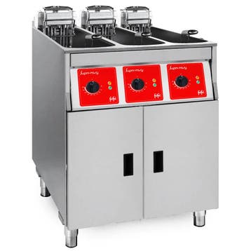 Friteuse | SUPER EASY | Elektrisch | 7+7+7L | 95°C/190°C |, Verzenden