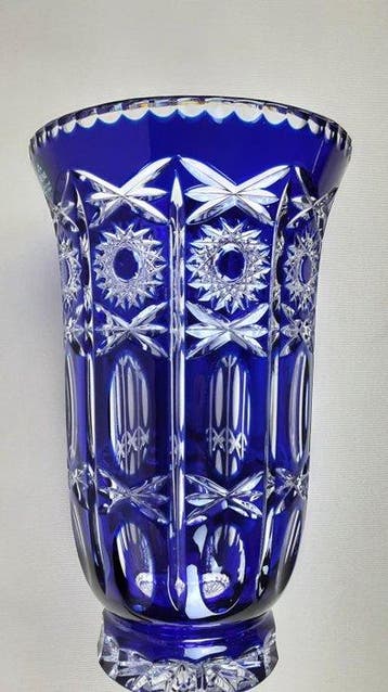 Lead Crystal - Irena - Vase - Cristal de roche - 24 %