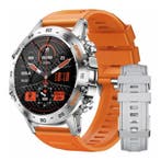 Smartwatch - Gezondheid Monitor Sport Tracker Horloge iOS, Verzenden, Nieuw, Lige