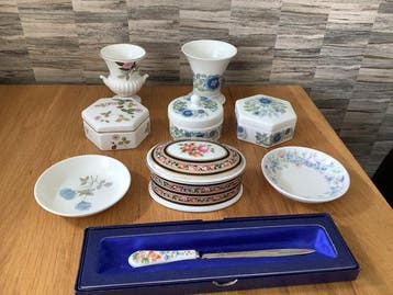Themacollectie - Decoratieve doosjes van botporselein,