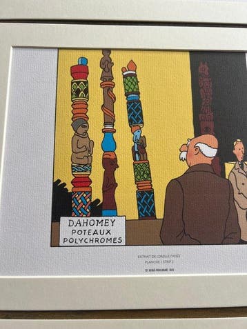 Hergé - Tim und Struppi - 9 hochwertige Kunstdrucke mit, Nieuw