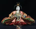 Set van keizer en keizerin Hina-poppen - Zijde - Japanese -, Antiek en Kunst
