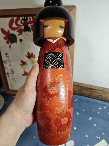 Miyashita-saku - Beeld, Vintage Japanese Miyashita-saku