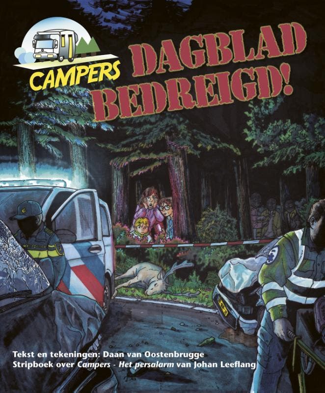 Dagblad bedreigd! 9789402908848 Johan Leeflang, Boeken, Stripverhalen, Gelezen, Verzenden