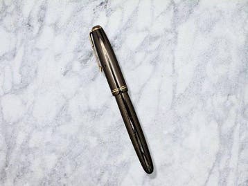 Parker - Vacumatic Major Black (3rd Gen) - Plumín Oro 14K -