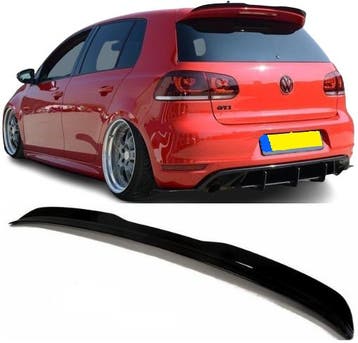 Achterspoiler | geschikt voor Volkswagen | Golf 2008-2012 |, Verzenden