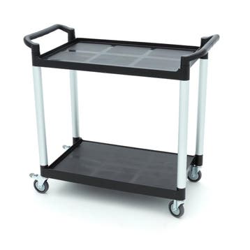 Serveerwagen | Aluminium/Kunststof | Aluminium constructie, Verzenden, Nieuw in verpakking