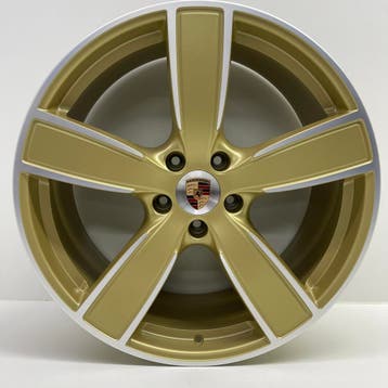 Porsche Cayenne E3 22 Sport Classic Goud/Alu met banden, Ophalen, Banden en Velgen
