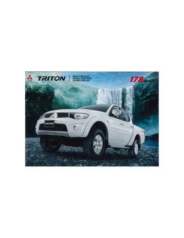 2012 MITSUBISHI TRITON BROCHURE THAIS, Ophalen of Verzenden, Nieuw