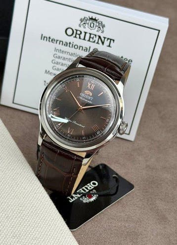 Orient - Bambino Date Automatic Brown - Sans prix de réserve