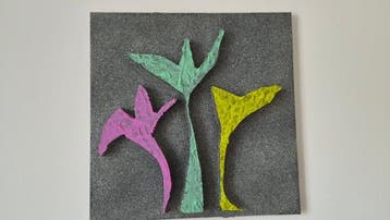 Alena Tulpanova - Neon Blooms in Concrete Shadows