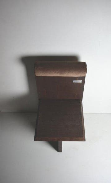 Studio Greca - Lounge stoel - C26 - Hout, Fluweel - 25