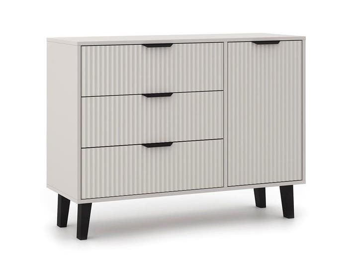 Dressoir scandi creme  110 cm (Dressoirs, Woonkamer), Huis en Inrichting, Kasten | Dressoirs, 25 tot 50 cm, Nieuw, 100 tot 150 cm