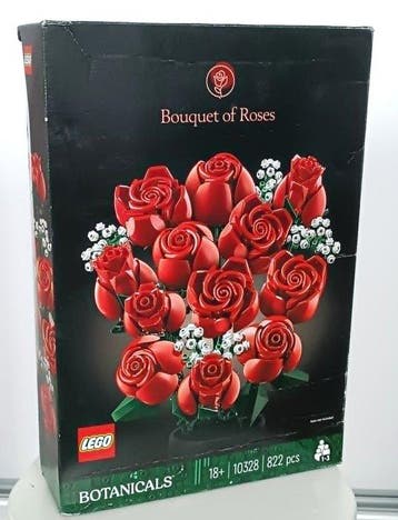 Lego - 10328 - Pikny Zestaw - LEGO ICONS - Bukiet ró -, Nieuw