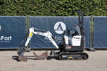 Veiling: Minigraver Bobcat E10Z Diesel 7.5kW 2020, Ophalen
