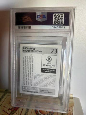 Panini Champions League 2008/09 Cristiano Ronaldo - PSA 9, Collections