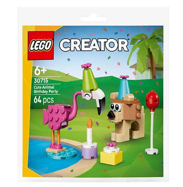 LEGO Creator - Schattige Dierenverjaardag - 30715 (Paperbag), Collections, Collections Autre, Envoi