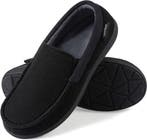 2dekans | Pantoffels Heren - Sloffen - Mocassins - Zwart -, Kleding | Heren, Ophalen of Verzenden, Nieuw