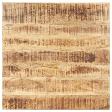 vidaXL Tafelblad 25-27 mm 80x80 cm massief mangohout, Verzenden