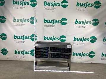 Aluca aluminium bedrijfswageninrichting gebruikt (nr 2422), Verzenden