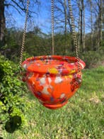 Kralik - Boheems glas Plantenhanger - Art Deco stijl - Vase