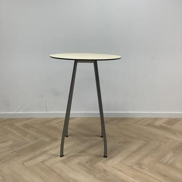 sta-tafel, (hxbxd) 110x80x80 cm, Ahorn blad - metalen poten, Maison & Meubles, Pièces pour table