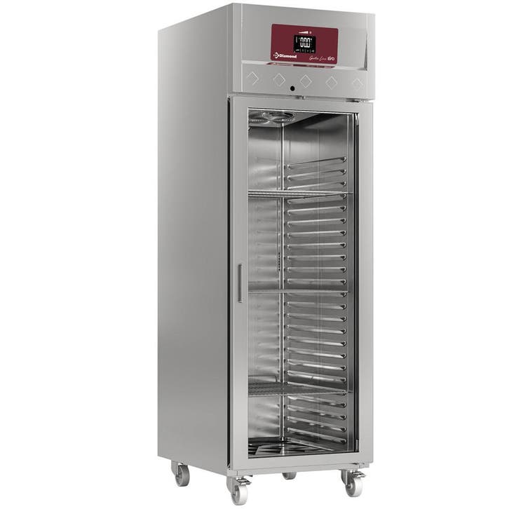 Vrieskast geventileerd 700 liter, 1 glazen deur GN 2/1, op w, Articles professionnels, Horeca | Équipement de cuisine, Envoi