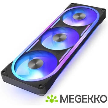 NZXT F360U Ultra RGB Fan - Black, Verzenden