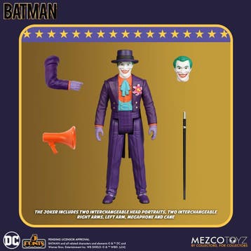 Batman (1989) 5 Points Action Figure The Joker 9 cm, Ophalen of Verzenden