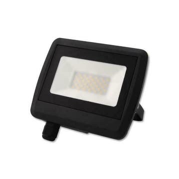 LED Bouwlamp Floodlight 30 Watt Naturel wit Netstroom, Verzenden, Nieuw, Minder dan 50 watt, Lamp met armatuur