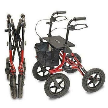 Opvouwbare Rollator Dietz Taima XC Outdoor Met Luchtbanden, Diversen, Ophalen of Verzenden, Opvouwbaar, Nieuw