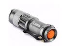 Torch LED 300 Lumens zaklamp mini silver 9,3 CM, Verzenden, Nieuw