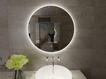 Giro ronde spiegel + Led 800mm, Ophalen of Verzenden, Nieuw