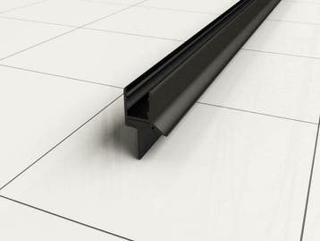 universele waterkering Type 1 horizontaal 10mm mat-zwart, Ophalen of Verzenden, Nieuw