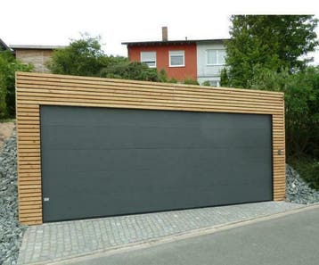 Porte Sectionnelle De Garage Motorisée 2 télécommandesPorte, Bricolage & Construction, Neuf, Gris, Fonctionnement électrique, Ophalen of Verzenden