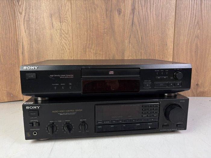 Sony - STR-AV220 Receiver + CDP-XE220 CD Player Stereoset, TV, Hi-fi & Vidéo, Radios