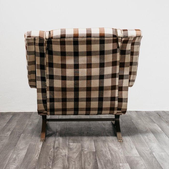 Arflex - Maurice Calka - Fauteuil (2) - Grand Prix - Acier,, Antiquités & Art, Art | Objets design