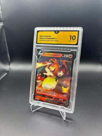 Pokémon - 1 Graded card - Charizard #033 Lance’s Charizard V, Nieuw