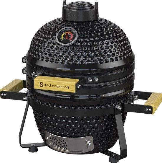 2dekans | KitchenBrothers Kamado BBQ– Incl. Accessoires &, Tuin en Terras, Overige Tuin en Terras, Ophalen of Verzenden