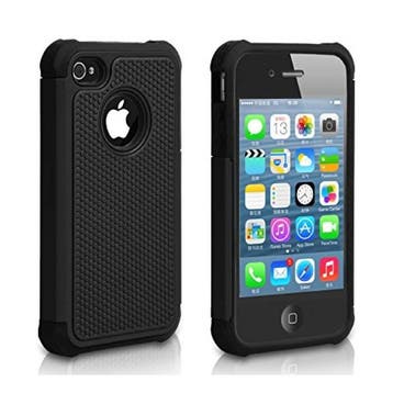 Voor Apple iPhone 4S - Hybrid Armor Case Cover Cas Silicone, Verzenden