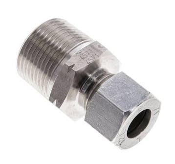 3/4 NPT mâle x 12L Anneau de coupe droit en acier, Verzenden, Nieuw