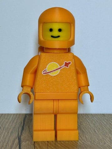 Fait maison - (MOC) Minifigure LEGO astronaute grand format, Nieuw
