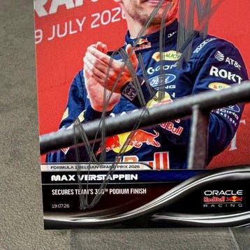 Red Bull Racing - Topps Now - (049) Max Verstappen - Secured, Collections