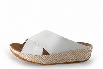 Fitflop Sleehakken in maat 41 Wit, Verzenden, Wit, Zo goed als nieuw, Schoenen met hoge hakken