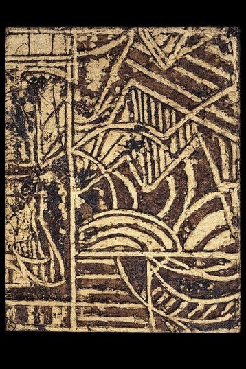 Nino Gobbis - Paneel - 80×45 cm. - Naaldhout